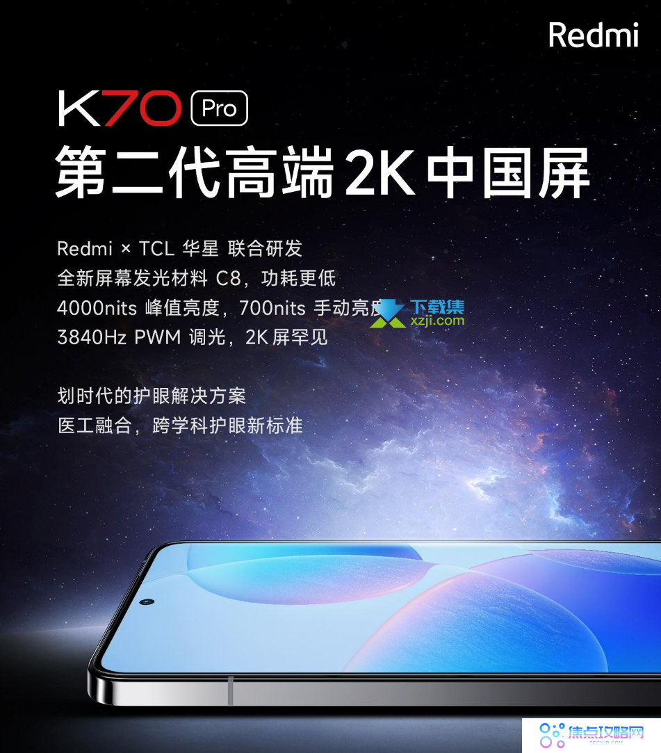 Redmi K70 Pro新品发布：创新屏幕技术与先进影像功能引领潮流