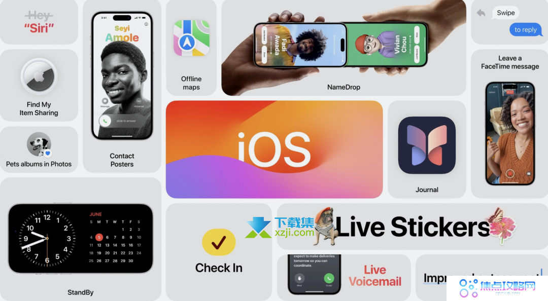 苹果iOS 17和iPadOS 17更新：专注于交流、分享、智能输入和新体验