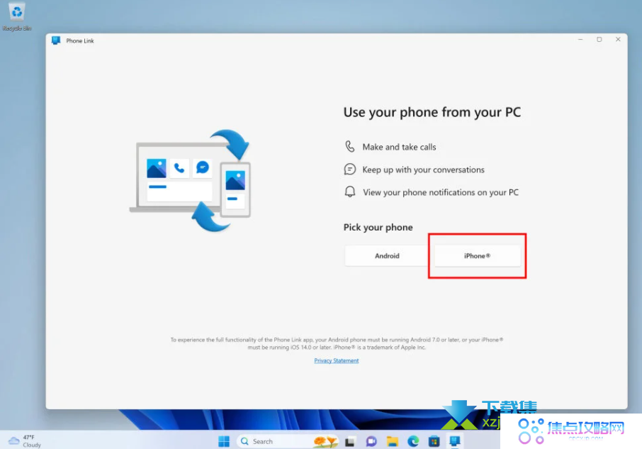 期待已久的功能终于实现！iPhone和Win11互联的新选择：微软Phone Link