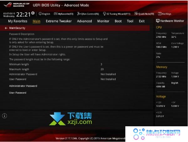 华硕主板VT-x虚拟化技术怎么开启 华硕主板开启vt虚拟化方法