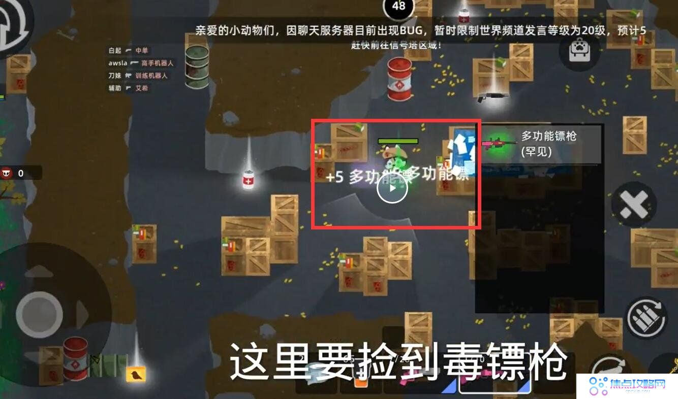 《小动物之星》毒镖枪位置